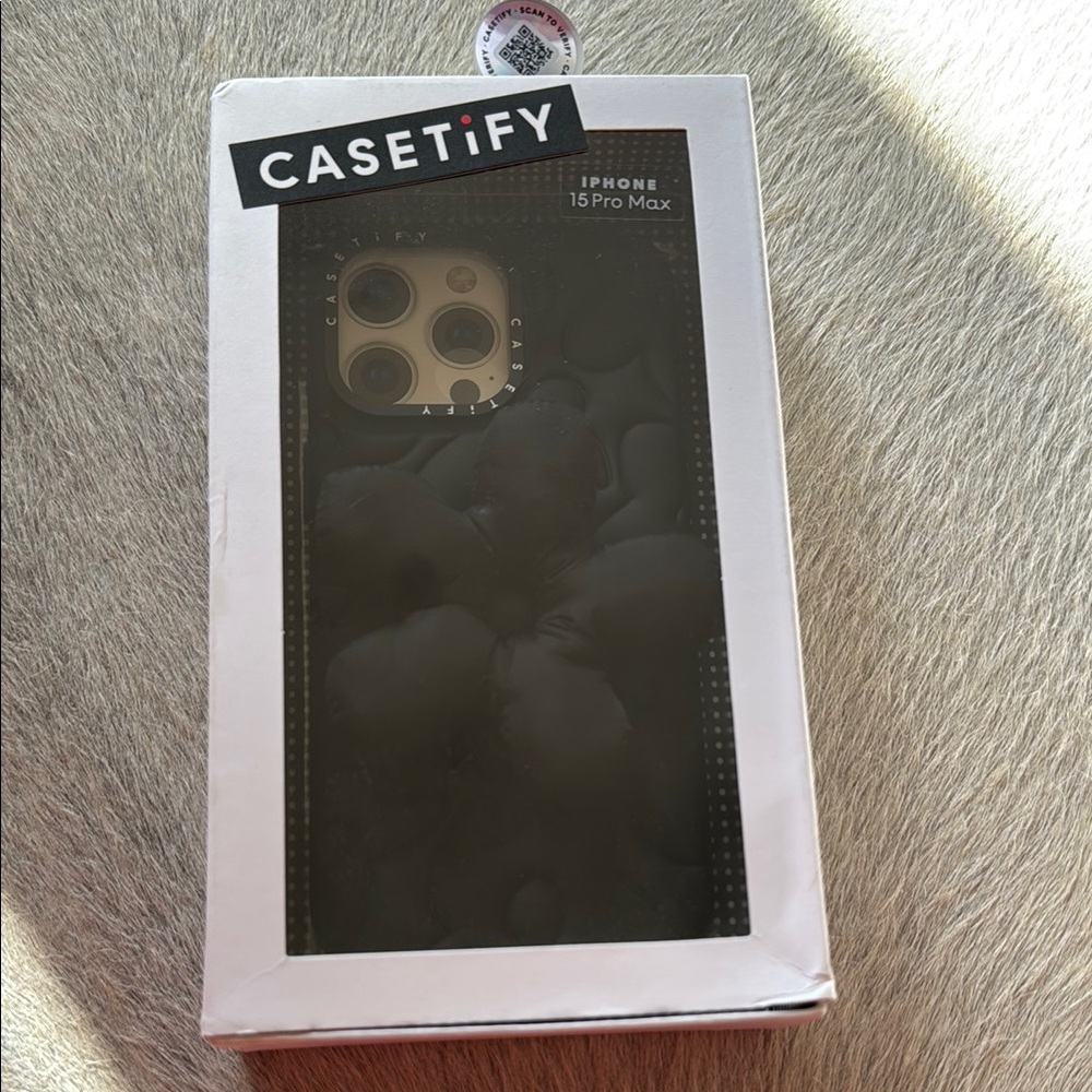 15 pro maxCasetify Black Protective Phone Case